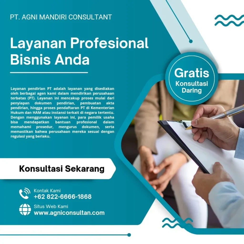 PT. Agni Mandiri Consultant - Mitra Legalitas Anda